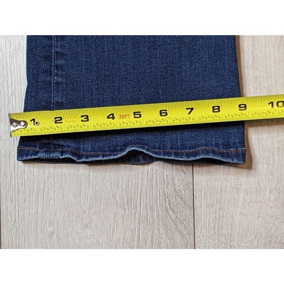 Banana Republic Women's Size 29p Dark Wash Low Rise  Bootcut Denim Jeans - Picture 13 of 13